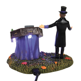 Department 56 Snow Village Halloween Accessory: You CAN Take It With You! sparkle-castle