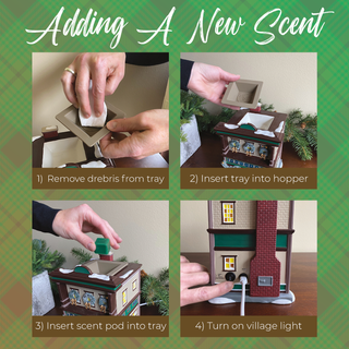 Department 56 Scenterville Village: Frazier's Fresh & Festive, Set of 2 sparkle-castle