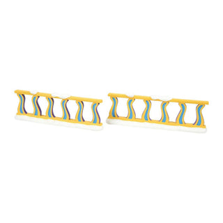 Department 56 Grinch Village Accessory: Street Fence, Set of 2 sparkle-castle