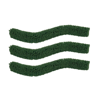 Department 56 Cross Product Halloween Accessory: Flexible Sisal Hedge Green , Set of 3 sparkle-castle