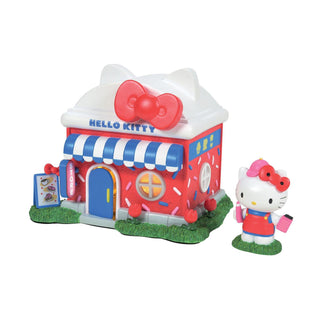 Department 56 Hello Kitty Village: Hello Kitty's Store, Set of 2 sparkle-castle