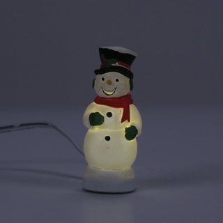 Department 56 Cross Product Village Accessory: Blow Mold Snowman sparkle-castle