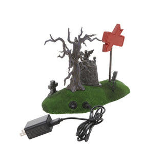 Department 56 Beetlejuice Village: Beetlejuice Cemetery Plot sparkle-castle