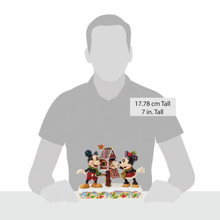 Jim Shore Disney Traditions: Mickey & Minnie Mailing Letters Figurine sparkle-castle