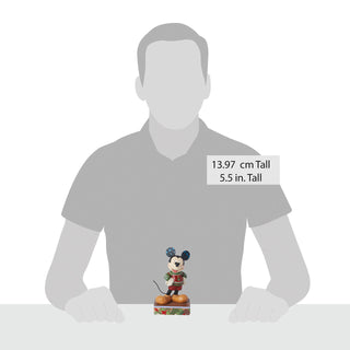 Jim Shore Disney Traditions: Mickey In Christmas Sweater Figurine sparkle-castle