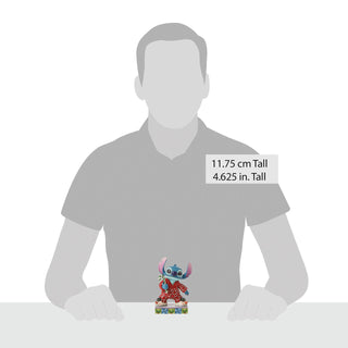 Jim Shore Disney Traditions: Stitch In Christmas PJ's Personality Pose Figurine sparkle-castle