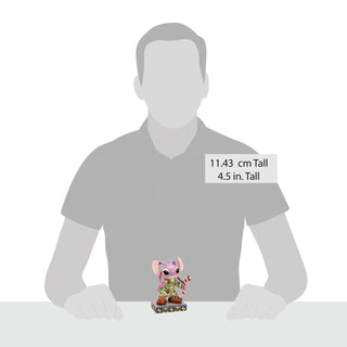 Jim Shore Disney Traditions: Angel In Christmas PJ's Personality Pose Figurine sparkle-castle
