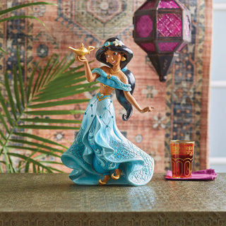 Jim Shore Disney Traditions: Jasmine Deluxe 7th In Series Figurine sparkle-castle