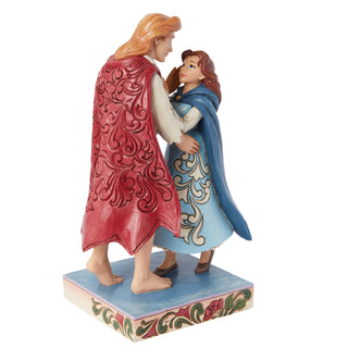 Jim Shore Disney Traditions: Belle & Adam Figurine sparkle-castle