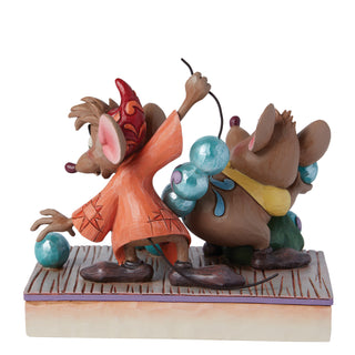 Jim Shore Disney Traditions: Gus & Jaq Collecting Pearls Figurine sparkle-castle