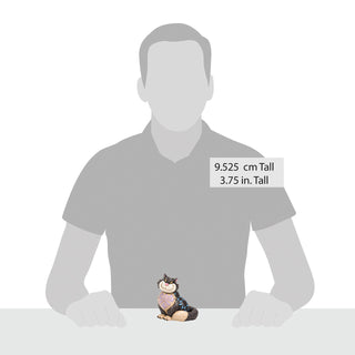 Jim Shore Disney Traditions: Lucifer The Cat Mini Figurine sparkle-castle