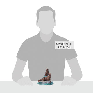 Jim Shore Animal Planet: River Otter Figurine sparkle-castle