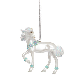 Trail of Painted Ponies: Ocean Dreams Hanging Ornament sparkle-castle