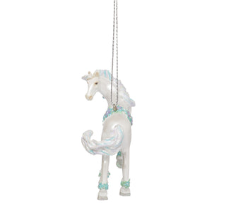 Trail of Painted Ponies: Ocean Dreams Hanging Ornament sparkle-castle