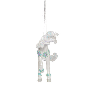 Trail of Painted Ponies: Ocean Dreams Hanging Ornament sparkle-castle