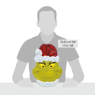 Jim Shore The Grinch: Nice Grinch Cookie Platter sparkle-castle