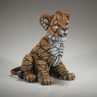 Edge Sculpture: Lion Cub Figurine