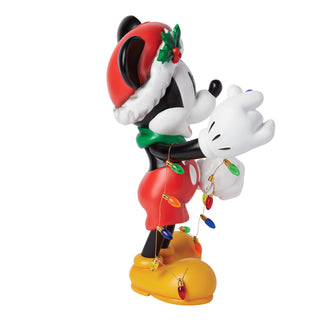 Disney Showcase: Christmas Mickey Mouse Big Figurine sparkle-castle