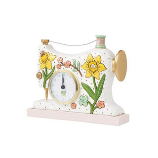 Allen Designs: Sew Happy Desk Clock sparkle-castle