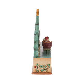 Jim Shore Heartwood Creek: Highland Glen Countdown Calendar Figurine sparkle-castle
