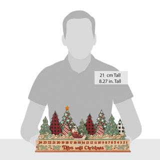 Jim Shore Heartwood Creek: Highland Glen Countdown Calendar Figurine sparkle-castle