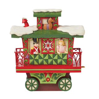 Jim Shore Heartwood Creek: Annual Christmas Train Car Caboose Figurine sparkle-castle