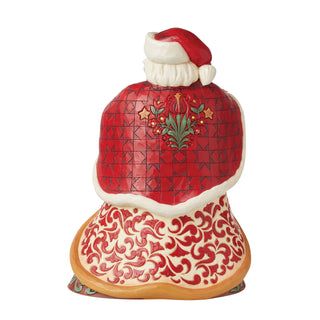 Jim Shore Heartwood Creek: 2nd Annual Collector's Edition Santa With Cardinal Scene Figurine - SIGNED sparkle-castle