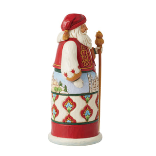 Jim Shore Heartwood Creek: Turkish Santa Figurine sparkle-castle