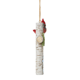 Jim Shore Heartwood Creek: Cardinal On Cross Hanging Ornament sparkle-castle