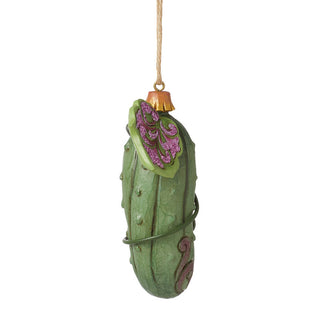 Jim Shore Heartwood Creek: 11th Annual Legend of the Pickle Hanging Ornament sparkle-castle