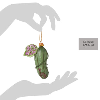 Jim Shore Heartwood Creek: 11th Annual Legend of the Pickle Hanging Ornament sparkle-castle