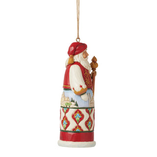 Jim Shore Heartwood Creek: Turkish Santa Hanging Ornament sparkle-castle