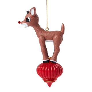 Studio Brands: Rudolph on Ornament Hanging Ornament sparkle-castle
