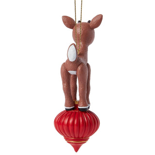 Studio Brands: Rudolph on Ornament Hanging Ornament sparkle-castle
