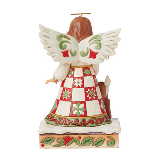 Jim Shore Heartwood Creek: Angel With Deer Figurine - SIGNED sparkle-castle