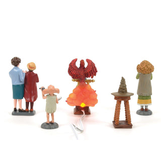 Department 56 Harry Potter Village: Cast Of Characters, Set of 5 sparkle-castle