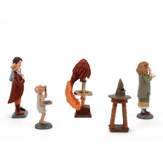 Department 56 Harry Potter Village: Cast Of Characters, Set of 5 sparkle-castle