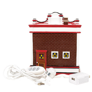 Department 56 Original Snow Village: Hershey's Fine Confections sparkle-castle