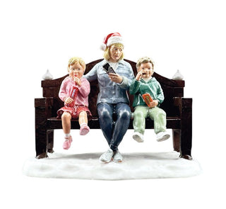 Department 56 Original Snow Village Accessory: Sharing Makes Life Sweeter sparkle-castle