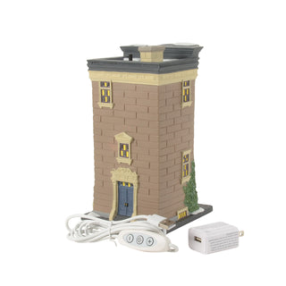Department 56 Christmas In The City Village: 89 W 56th Street sparkle-castle