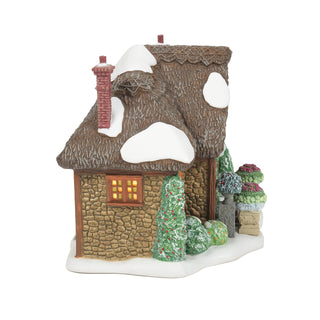 Department 56 Dickens Snow Village: Lord Lilliput's Cottage sparkle-castle