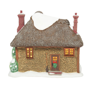 Department 56 Dickens Snow Village: Lord Lilliput's Cottage sparkle-castle