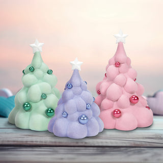 Department 56 Cross Product Village Accessory: Mallowdream Tree, Set of 3 sparkle-castle