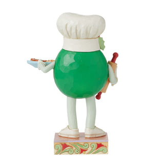 Jim Shore M&M'S: Green M&M With Cookies Figurine sparkle-castle