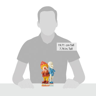 Jim Shore The Year Without A Santa Claus: Heat Miser & Snow Miser Back-To-Back Figurine sparkle-castle