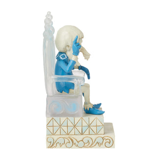 Jim Shore The Year Without A Santa Claus: Snow Miser Sitting On Throne Figurine - SIGNED sparkle-castle