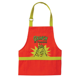 Studio Brands: Grinch in Training Jr Apron sparkle-castle