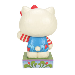 Jim Shore Sanrio: Hello Kitty Big Figurine sparkle-castle