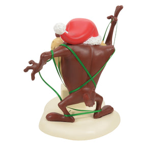 Snowbabies Guest Collection: Taz Hungry for Ribbon Figurine sparkle-castle