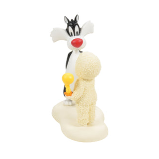 Snowbabies Guest Collection: A Pwesent for a Putty Tat Figurine sparkle-castle